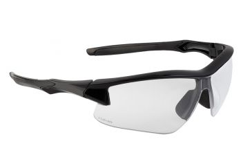 Image of Howard Leight Acadia Safety Eyewear with Uvextreme Plus AF lens coating, Black Frame, Clear Lens, One size fits most R-02214