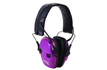 Image of Howard Leight Impact Sport Sound Amplification Electronic Earmuff, Pink R-02523