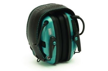 Image of Howard Leight Impact Sport Sound Amplification Electronic Earmuff, Teal R-02521