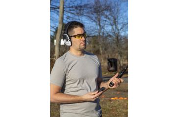 Image of Howard Leight Impact Sport MultiCam Sound Amplification Electronic Shooting Earmuff, Alpine Camo R-02528