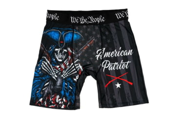 Image of HOWITZER Freedom Fighter Boxers - Mens, Black, Small, CV7390-BK-S