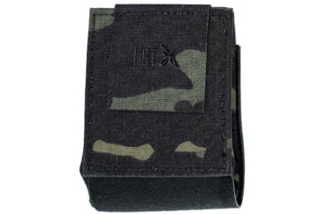Image of HRT Tactical Gear Folding Dump Pouch, Multicam Black, HRT-PHDMP1-AA-MB