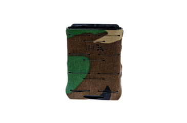 Image of HRT Tactical Gear Laser Cut AR Magazine Pouch, M81 Woodland, HRT-PHLCMP-A1-WD