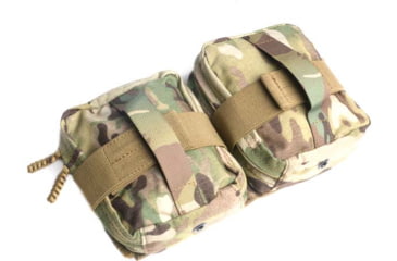Image of HRT Tactical Gear Zip-On Dual Removable GP Pouches, Multicam, One Size, HRT-ZPGP02-AA-MC