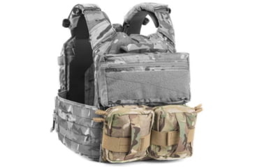Image of HRT Tactical Gear Zip-On Dual Removable GP Pouches, Multicam, One Size, HRT-ZPGP02-AA-MC