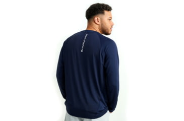 Image of HUK Performance Fishing Huk Icon Crew Long Sleeve Shirt Naval Academy 2XL C98F4773, ATH1200573413M