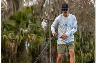 Image of HUK Performance Fishing And Bars Trucker Hat - Mens