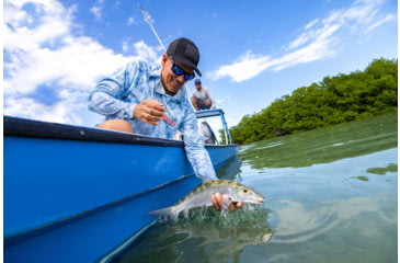 Image of HUK Performance Fishing And Bars Trucker Hat - Mens