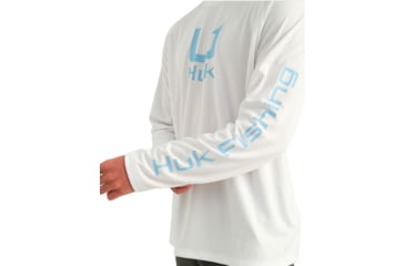Image of HUK Performance Fishing Icon Long Sleeve Crew - Mens