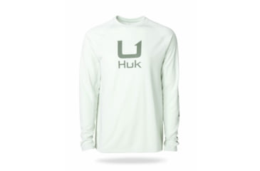 Image of HUK Performance Fishing Icon Long Sleeve Crew - Mens