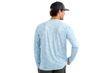 Image of HUK Performance Fishing Icon Printed Crew - Mens