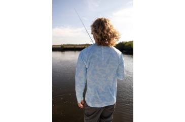 Image of HUK Performance Fishing Icon Printed Crew - Mens