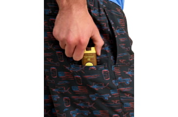 Image of HUK Performance Fishing Pursuit Kc Printed Volley Short - Mens