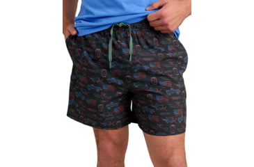 Image of HUK Performance Fishing Pursuit Kc Printed Volley Short - Mens