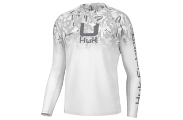 Image of HUK Performance Fishing KC Icon Apex Vert Fade - Mens, White, M, H1200586-100-M