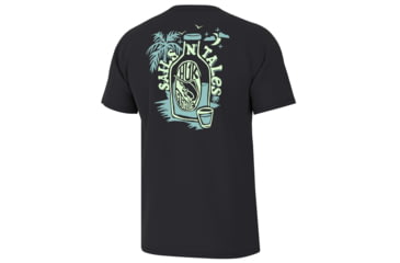 Image of HUK Performance Fishing Sails N Tales Tee - Mens, Black, L, H1000497-001-L