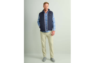 Image of HUK Performance Fishing Scale Vest - Mens, Naval Academy, Extra Large, H4000157-413-XL