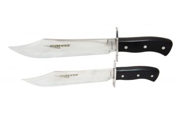 Image of Humvee 2pc Bowie Set 10/14inch Black - HMV-BC-03-BK