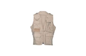 Image of Humvee Photo Safari Vest, Khaki, L HMV-VS-K-L