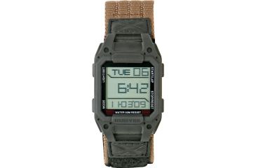Image of Humvee Recon Watch, Black Case-Khaki Strap HMV0534