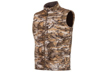 Image of Huntworth Elkins Mid Weight Windproof Soft Shell Vest Waffle Fleece Interior - Mens, Disruption, 2XL, E-9502-DC-2XL