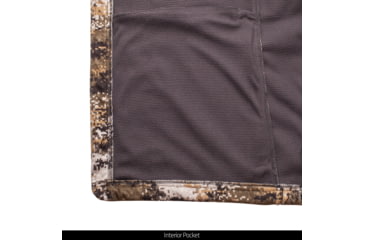 Image of Huntworth Elkins Mid Weight Windproof Soft Shell Vest Waffle Fleece Interior - Mens, Disruption, 2XL, E-9502-DC-2XL