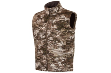 Image of Huntworth Elkins Mid Weight Windproof Soft Shell Vest Waffle Fleece Interior - Mens, Tarnen, Medium, E-9502-TRN-M