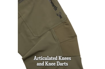 Image of Huntworth Durham Light Weight Stretch Woven Pants - Men's, Olive Green, Medium, E-9177-OLV-M