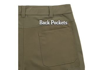 Image of Huntworth Durham Light Weight Stretch Woven Pants - Men's, Olive Green, Medium, E-9177-OLV-M