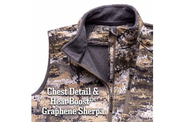 Image of Huntworth Saskatoon Heat Boost Heavyweight Windproof Softshell Vest - Mens, Disruption, 4XL, E-9544-DC-4XL