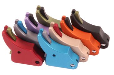 Image of HYVE Technologies Monarch Trigger System, Smith &amp; Wesson M&amp;P Shield 9mm/.40, Black Shoe/Blue Safety, SW9-T1-1-4