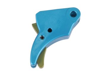 Image of HYVE Technologies Monarch Trigger System, Smith &amp; Wesson M&amp;P Shield 9mm/.40, OD Green Shoe/Blue Safety, SW9-T1-5-4