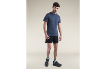 Image of Icebreaker 150 MerinoFine Ace SS T-Shirt - Mens, Graphite, Medium, IB0A56X8884M