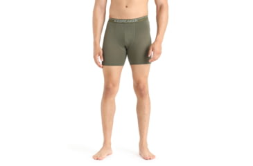 Image of Icebreaker Anatomica Long Boxers - Mens, Loden, Extra Large, IB103055069XL
