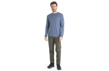 Image of Icebreaker Merino 125 Cool-Lite Sphere III LS Tee - Mens, Dawn Heather, Large, IB0A56ZLA90L