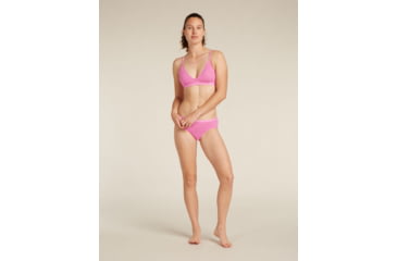 Image of Icebreaker Merino 150 Siren Bra w/ Inserts - Womens, Pop, Extra Small, IB1047080A8XS