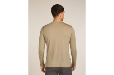 Image of Icebreaker Merino Blend 125 Cool-Lite Sphere Long Sleeve Tee - Mens, Flagstone, Large, IB0A56ZL0GXL