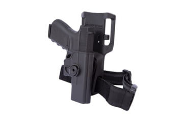 Image of IMI Defense Mid Ride Belt Attachment w/Thigh Strap, Black, IMI-Z2250BLACK