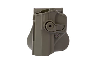 Image of IMI Defense Polymer OWB Paddle Holster, Iwi Jericho/Baby-Eagle Psl 9mm/.40 Left Hand, O.D. Green, IMI-Z1300LHO.D. GREEN