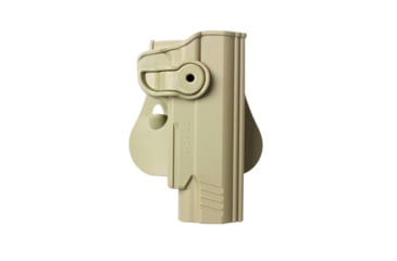 Image of IMI Defense Polymer OWB Paddle Holster, PT 1911/PT 1911 w/ Rail, FDE, IMI-Z1130FDE
