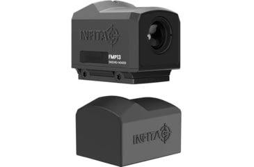 Image of InfiTac Fast Mini FMP13 0.5x Thermal Rifle Scope, 256x192, Black &amp; InfiTac Fast Mini Protective Cover, Black
