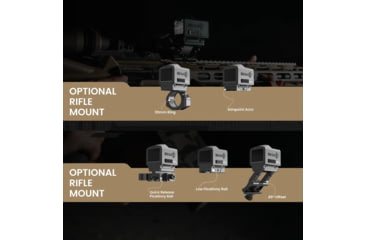 Image of InfiTac FML19 2x Thermal Imaging Rifle Scope, 384x288, 60Hz, Black, FML19