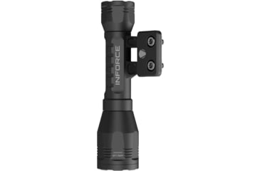 Image of INFORCE ARC 650-Lr-M Rechargeable 18650 Li-Ion 1400 Lumens LED Flashlight Kit w/Mount, Black, IF71016