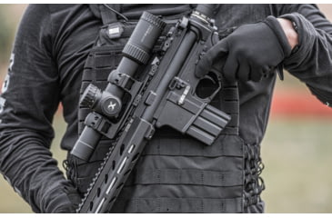Image of Integrix iX8 Rifle Scope, 1-8X28mm, 34mm Tube, First Focal Plane, A1 MOA Etched Glass Reticle, Black, iX801FA1