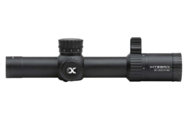 Image of Integrix iX8 Rifle Scope, 1-8X28mm, 34mm Tube, First Focal Plane, A1 MOA Etched Glass Reticle, Black, iX801FA1