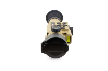 Image of IRAYUSA Hybrid Compact, Thermal Sight, 3.5X Magnification, 50mm Objective, Multiple Reticles, 1440x1080 AMOLED Display, Cerakote Finish, Tan, IRAY-HCH50R