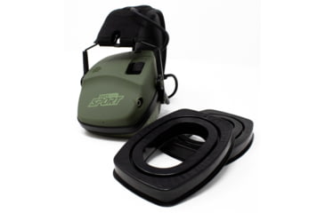 Image of ISOtunes Sport Gel Cup Earmuff Cushions, Green, Universal, IT-89