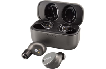 Image of ISOtunes Sport OPMOD CALIBER True Wireless Tactical Earbuds w/ Bluetooth, 25 NRR, Wolf Gray, Universal, IT-17OPGR