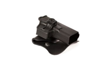 Image of JE Machine Tech Glock 19 Polymer Paddle Holster, Right Hand, Black TS-GH2