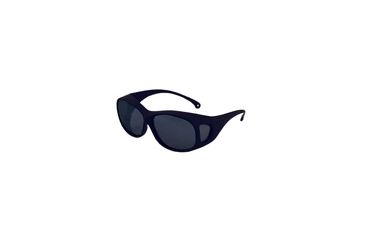 Image of Jackson Safety Nemesis Safety Eyewear, Black Frame, Blue Mirror, Universal 19642